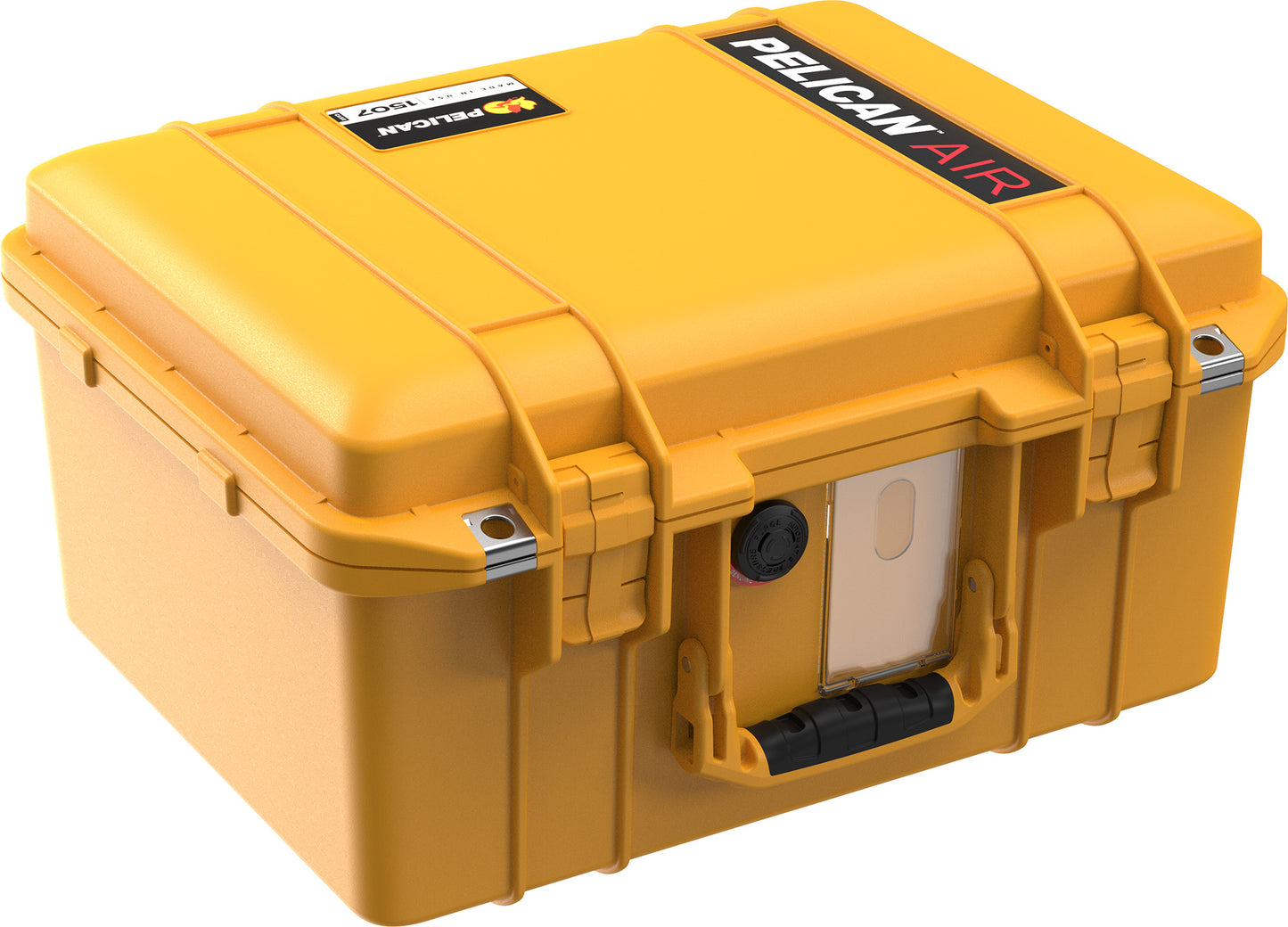 Pelican Air HPX Polymer Superlight Watertight Case with Pick-N-Pluck Foam (BLACK and YELLOW) | Model - 1507 WF