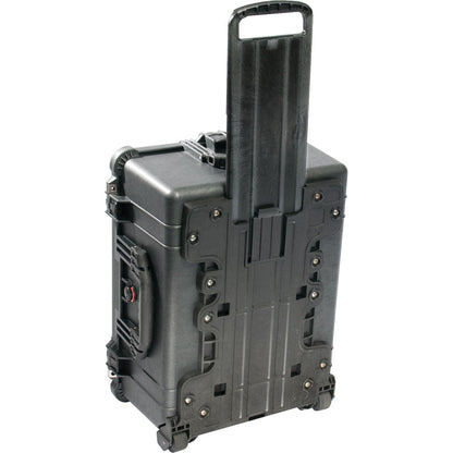 Pelican 1610 Protector Transport Case Unbreakable Watertight Dustproof Trolley Hard Casing with Extension Handle and Wheels, IP67 Rating (with Foam / Dividers)
