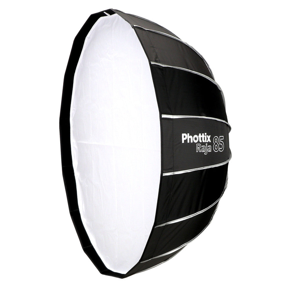 [CLEARANCE] Phottix Raja 85cm Quick-Folding Umbrella Style Round Softb ...