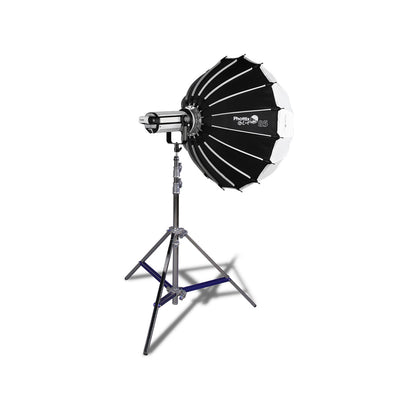 [CLEARANCE] Phottix G-Capsule 65cm / 85cm EZ-Up Modifier Panoramic Softbox with One Push Release Unlock Button, Magnetic Gel Filter Holder and Bowens Mount for Photography | PH83721, PH83722