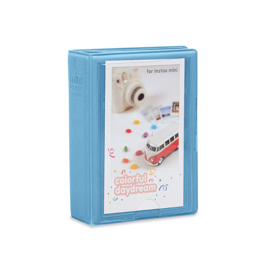 Pikxi AM28 28-Sheet Colored Pages Photo Album for Fujifilm Instax Mini Instant Camera