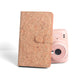 Pikxi AM96-1 3 Inch 96-Sheets Cute Cork Photo Album for Fujifilm Instax Mini Instant Camera