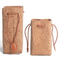 [CLEARANCE] Pikxi BS-08 Cute Cork Drawstring Camera Storage Bag for Fujifilm Instax Mini 11 Instant Camera