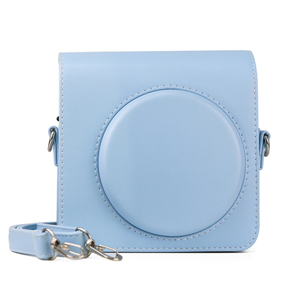 Pikxi BSQS1 Fujifilm Instax Square SQ1 Leather Camera Case Bag Terracotta Orange