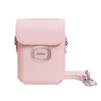 [CLEARANCE] Pikxi Instax Mini Link 2 Portable Printer Protective PU Leather Case with Strap (White)