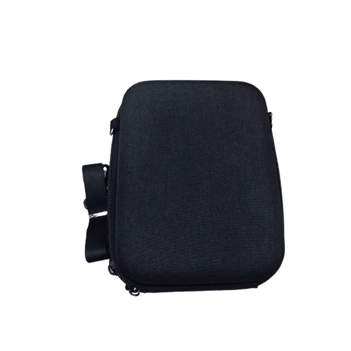 Pikxi Portable Hard Case Camera Storage Bag with Strap, Double Zipper for Polaroid Now Plus Instant Mini Camera (Black)