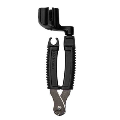 Planet Waves Pro-Winder All-In-One Restringing Tool Multipurpose Winder, Cutter, Bridge Pin Puller for Guitar Strings (Black) | DP0002