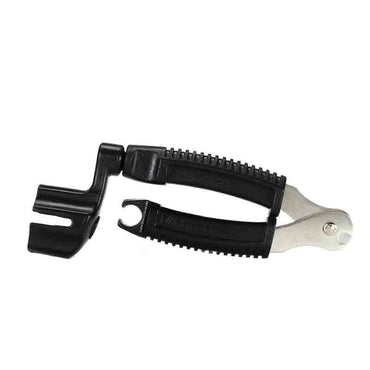 Planet Waves Pro-Winder All-In-One Restringing Tool Multipurpose Winder, Cutter, Bridge Pin Puller for Guitar Strings (Black) | DP0002