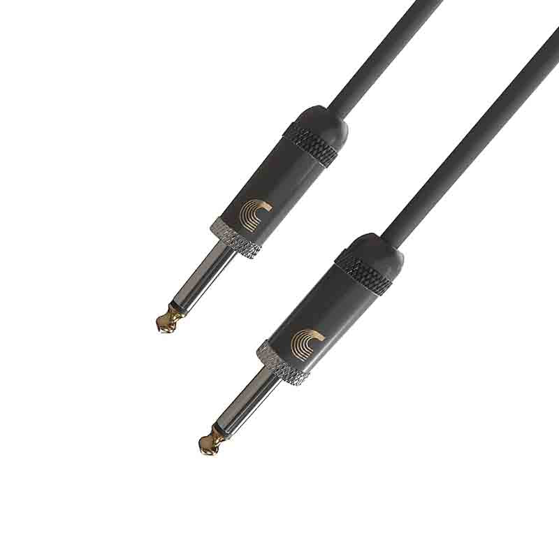 Planet Waves 15ft American Stage Instrument Cable (Straight to Straight) with 1/4" TS Male to Male for Guitar | PW-AMSG-15