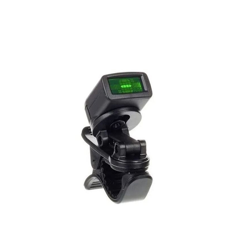 Planet Waves NS Micro Universal Tuner with Clip-On Mount, Tri-color Reversible Backlit LCD Screen and Visual Metronome for Guitar, Bass, Mandolin, & Ukulele | PW-CT-13