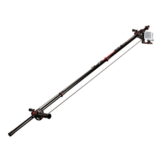 JOBY Action Jib Kit Extendable Sports Camera Crane with 1/4"-20 Screw Bracket, Adjustable Pole Clamps, Carry Bag (Pole Pack & Without Pole Available) | 1352, 1353