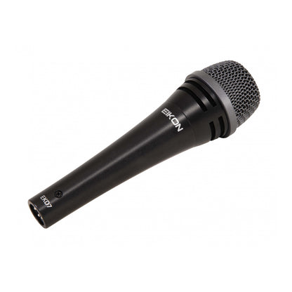 Eikon EKD7 Professional Cardioid Dynamic Microphone with Polar Cardioid Diagram, Double Shock Mount and Rugged Construction for Live Performances and Events