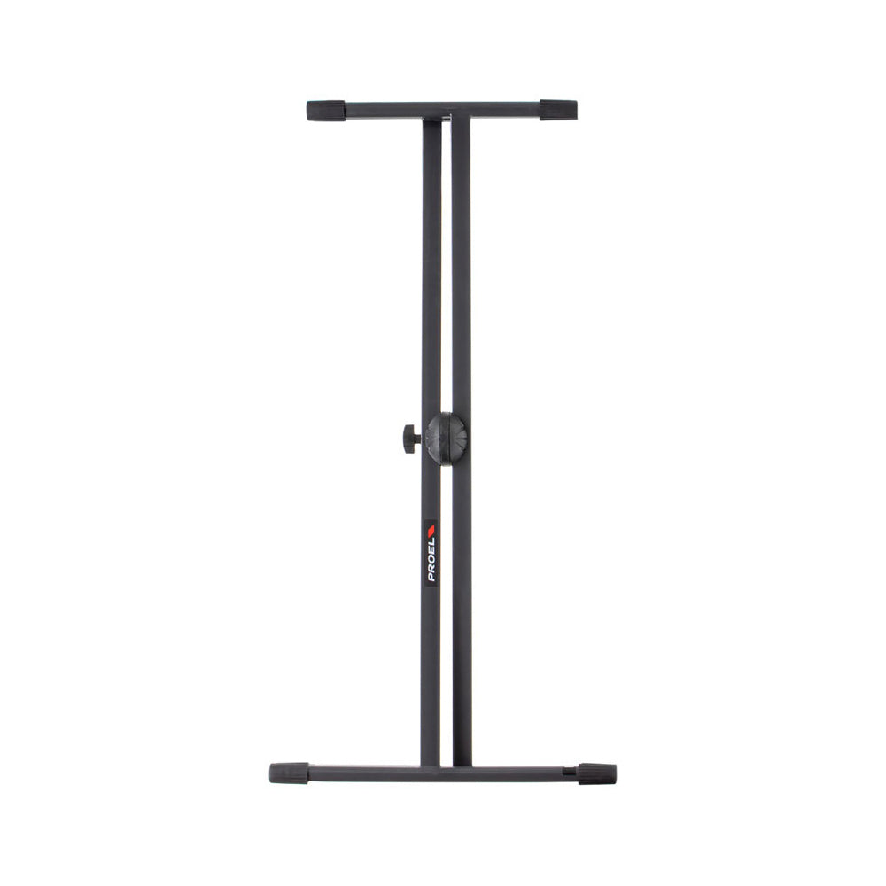 PROEL EL80 Easy Lock Adjustment System One-Tier Keyboard Stand with 40Kg Load Capacity and Central Fiber Glass Nylon Joint