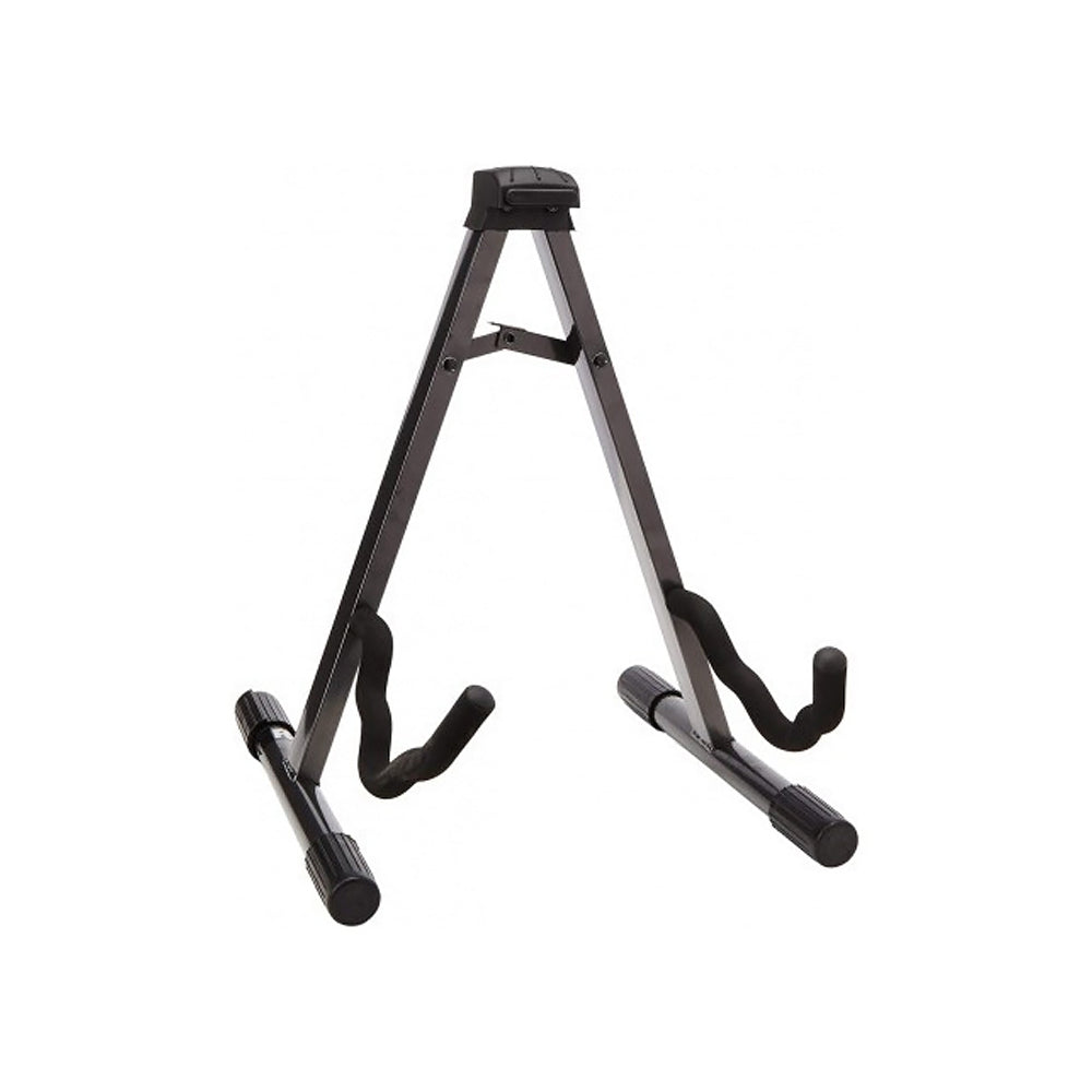 PROEL FC80 Universal Ground Support Stand with 6Kg Load Capacity, Anti-Scratch Rubber Foamed Edges and Non-Slip Feet for Bass, Electric, Classical and Acoustic Guitar