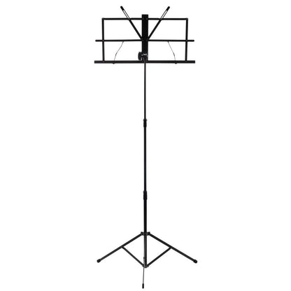 PROEL RSM300 3-Section Foldable Orchestra Music Stand with 2Kg Load Capacity, Tilt & Height Adjustable, Die Cast Aluminum Clutches, Tripod Base and Nylon Carrying Bag