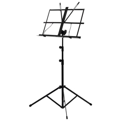 PROEL RSM300 3-Section Foldable Orchestra Music Stand with 2Kg Load Capacity, Tilt & Height Adjustable, Die Cast Aluminum Clutches, Tripod Base and Nylon Carrying Bag