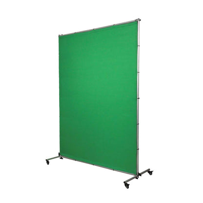 PXEL Collapsible 150x200cm / 200x200cm Chroma Key Green Screen Panel Background Backdrop Display Frame with Wheels for Photography, Videography and Vlogging (Available in 150x200cm, 200x200cm) BG-WS1520 BG-WS2020