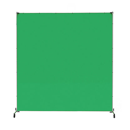 PXEL Collapsible 150x200cm / 200x200cm Chroma Key Green Screen Panel Background Backdrop Display Frame with Wheels for Photography, Videography and Vlogging (Available in 150x200cm, 200x200cm) BG-WS1520 BG-WS2020