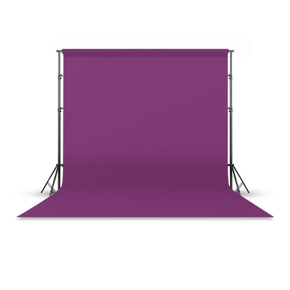 Pxel P136-62 1.35 x 10m Seamless Assorted Solid Color Paper Photo Background Backdrop for Professiol Studio Photography (Plum)