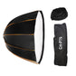 Pxel CH-P70 70cm Round Parabolic Softbox with Honeycomb Grid, Diffuser and Carrying Case for Bowens Mount Studio Flash | SB-GO70