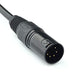 Pxel XLR Female to DMX Male Cable for Microphones, Audio and Lighting Equipment Heavy Duty Copper Braided 5-Pin Cord (15cm, 3M)