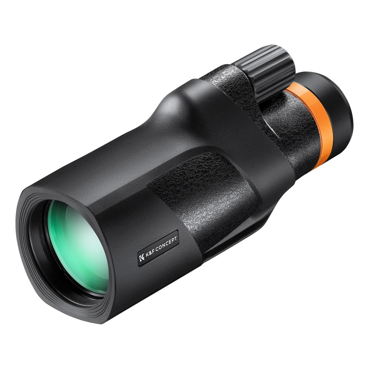 K&F Concept 12x50 BAK-4 Optical Prism HD Monocular Telescope Waterproof with 263ft/1000 yards Ultra-Long-Range Field of View, Easy Focus, 50mm Multi-Coated Lens, Dustproof, Anti-Fog, Anti-Mould (Army Black, Army Green) | KF33-075 KF33-076