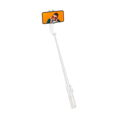 [CLEARANCE] Hohem iSteady Q 1-Axis Gimbal Stabilizer with Selfie Stick, Tripod with Remote with Face Tracking and 360° Rotations for iPhone and Android Smartphones (White)
