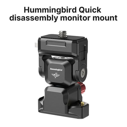 [CLEARANCE] UURig by Ulanzi R082 1/4 Inch Quick Release Mount Adapter Head suitable for Tripod Monopod for Action Cameras, Smartphones, Mirrorless Cameras
