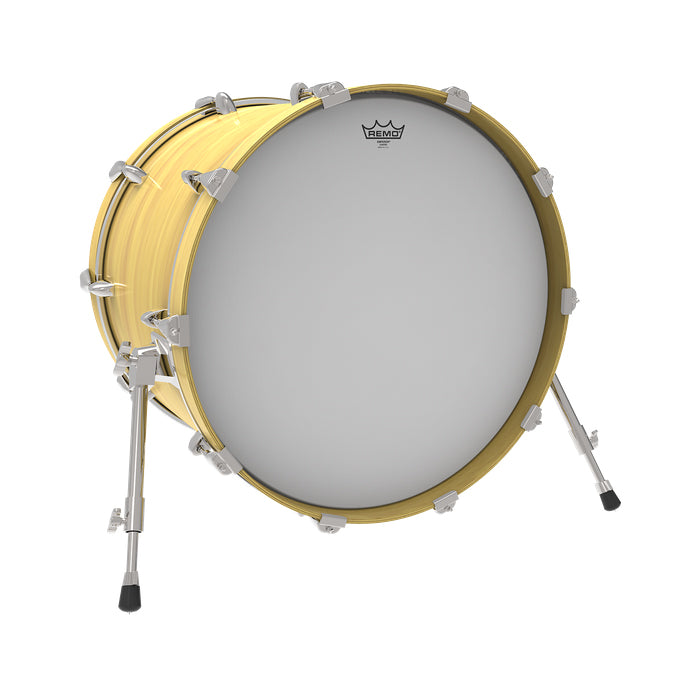 Remo 26" / 28" Emperor Coated Drum Head with Subtle Attack, Warm & Open Tones for Tom, Bass and Snare Drums | BB-1126-00 , BB-1128-00
