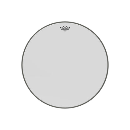 Remo Emperor Smooth White Bass Drum Head with Midrange Tones, Increased Attack for Toms and Bass Drum (Available in 22", 24", 26" and 28")