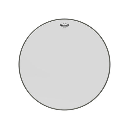 Remo Emperor Smooth White Bass Drum Head with Midrange Tones, Increased Attack for Toms and Bass Drum (Available in 22", 24", 26" and 28")