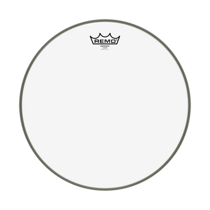 Remo Emperor 14" / 16" Clear Drum Head with 2-Ply 7 Mylar Clear Film with Attack, Projection and Increased Durability for Snare, Tom and Resonant Batter Drums BE-0314-00 BE-0316-00