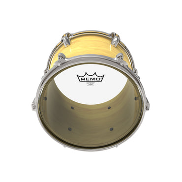 Remo Emperor 14" / 16" Clear Drum Head with 2-Ply 7 Mylar Clear Film with Attack, Projection and Increased Durability for Snare, Tom and Resonant Batter Drums BE-0314-00 BE-0316-00