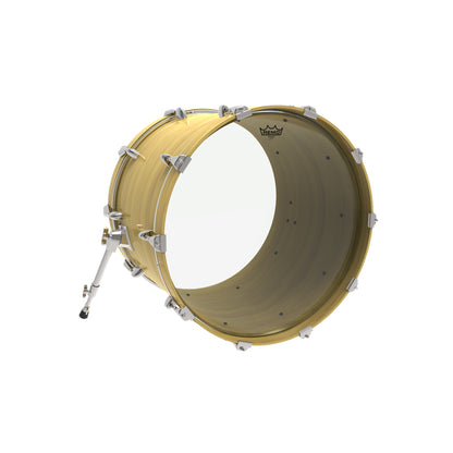 Remo Emperor 14" / 16" Clear Drum Head with 2-Ply 7 Mylar Clear Film with Attack, Projection and Increased Durability for Snare, Tom and Resonant Batter Drums BE-0314-00 BE-0316-00