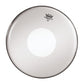 Remo 26" Controlled Sound Smooth White Dot Bass Drum Head with Clear Top and Mid-Range Tone | CS-1226-00