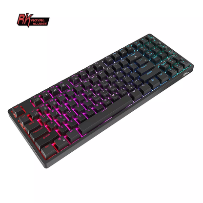 [CLEARANCE] Royal Kludge RK RK92 RGB 92 Keys Tri-Mode BT 5.1, Wired and 2.4Ghz Wireless Mechanical Gaming Keyboard with Hot Swappable Switches (Black) | Brown Tactile