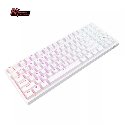 [CLEARANCE] Royal Kludge RK RK92 RGB 92 Keys Tri-Mode BT 5.1, Wired and 2.4Ghz Wireless Mechanical Gaming Keyboard with Hot Swappable Switches (Black) | Brown Tactile