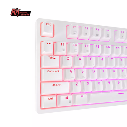 [CLEARANCE] Royal Kludge RK RK92 RGB 92 Keys Tri-Mode BT 5.1, Wired and 2.4Ghz Wireless Mechanical Gaming Keyboard with Hot Swappable Switches (Black) | Brown Tactile