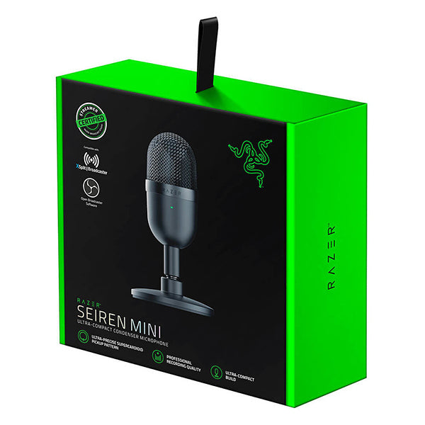 Buy Razer Seiren Mini Ultra Compact Supercardioid Condenser Microphone For  Professional Recording & Streaming (Black) Online at Best Prices in India -  JioMart.