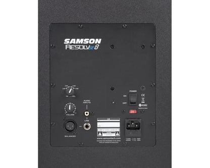 Samson Resolv Two-Way Active Studio Reference Monitor Speakers for Vocal and Instrument Recording, Music Education, Audio for Video, Multimedia (SE5)