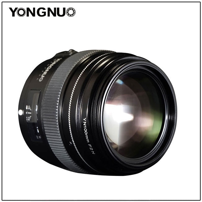 Yongnuo YN100mm F2N AF/MF Large Aperture Standard Medium Telephoto Prime Lens Fixed Focal For Nikon Camera Lens