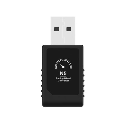 [CLEARANCE] PXN N5 USB Racing Wheel Controller Bypass for Steering Wheel Peripherals for PlayStation PS4 and PS5 Compatibility Conversion