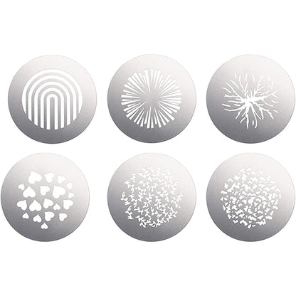 Godox SA-09 Gobo Stencil Set Kit (6PCS) with Assorted Creative Effect for SA Studio Light Projection Attachment & Lighting Effects for Cameras