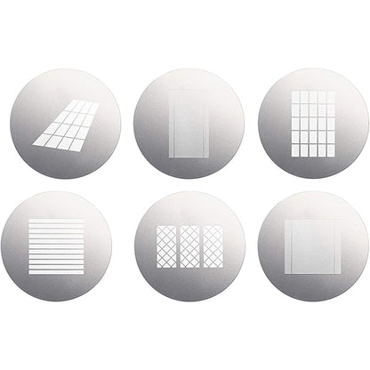 Godox SA-09 Gobo Stencil Set Kit (6PCS) with Assorted Creative Effect for SA Studio Light Projection Attachment & Lighting Effects for Cameras