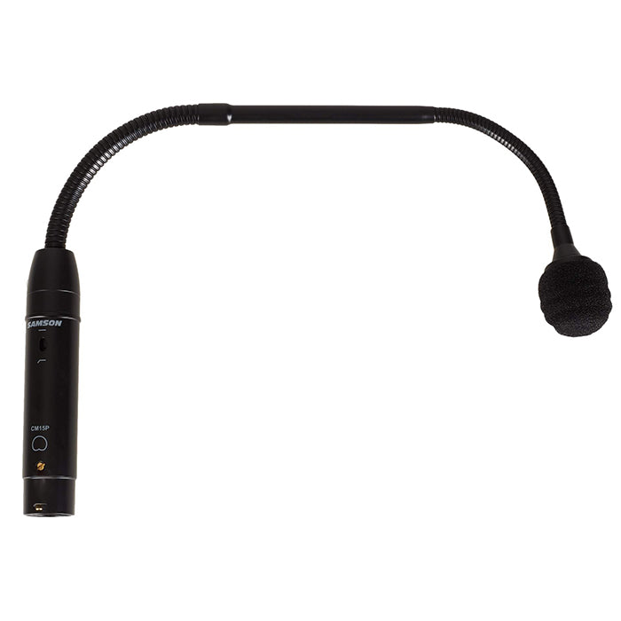 [CLEARANCE] Samson CM20P 20-Inch Cardioid Condenser Gooseneck Podium Microphone with Gold Plated XLR Output for, Conference, Meetings