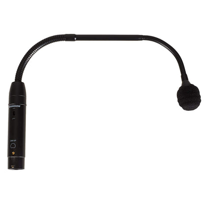 Samson CM20P 20-Inch Cardioid Condenser Gooseneck Podium Microphone with Gold Plated XLR Output for, Conference, Meetings