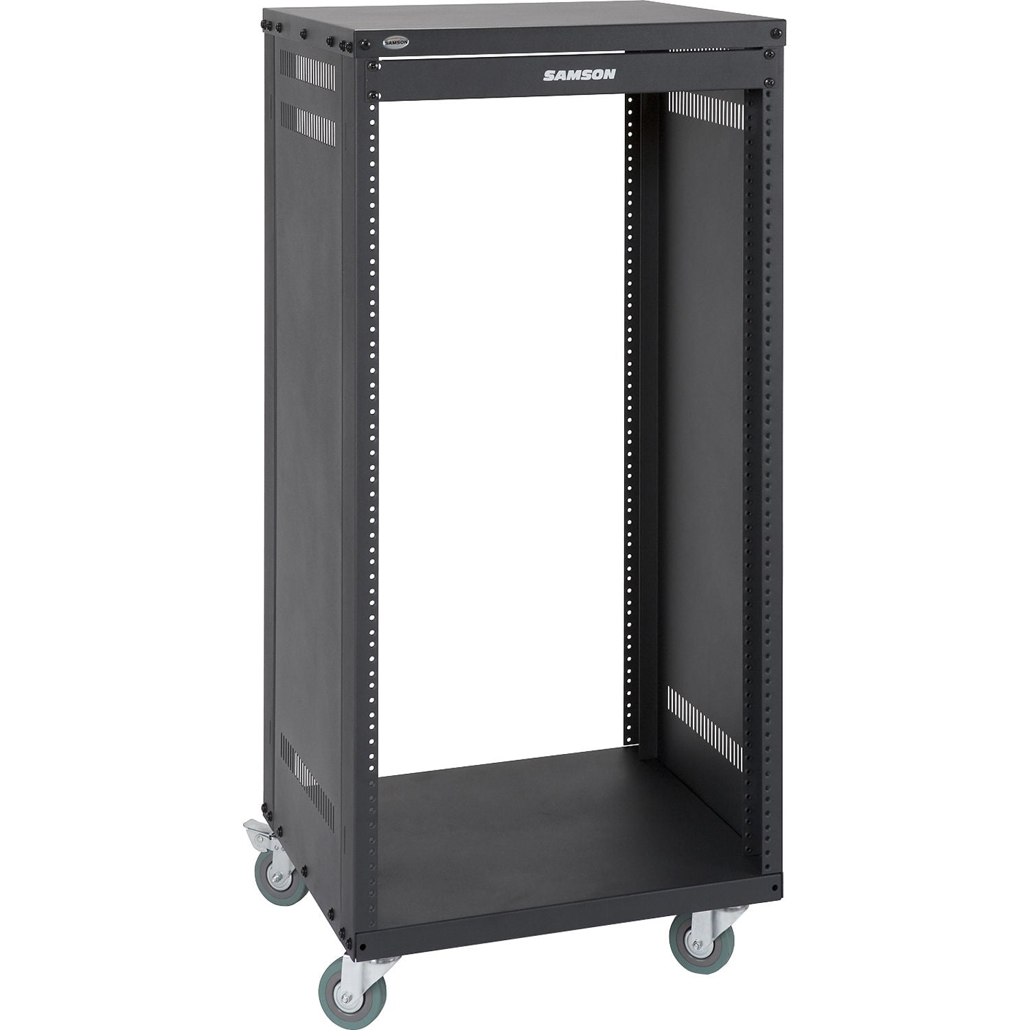Samson SRK21 Universal Equipment 21 Rack Stand Heavy Duty Steel Constr ...