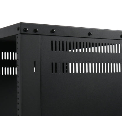 Samson SRK21 Universal Equipment 21 Rack Stand Heavy Duty Steel Construction with Caster Wheels, Fully Enclosed Sides