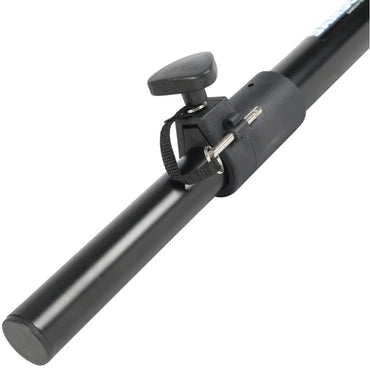 Samson TS20 Aluminum Satellite Mounting Poles Telescoping Speaker Stand Extension (Pair) with 56" Max Height for PA Systems