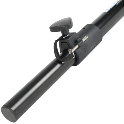 Samson TS20 Aluminum Satellite Mounting Poles Telescoping Speaker Stand Extension (Pair) with 56" Max Height for PA Systems